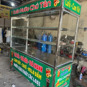 Quầy bán nước inox di dộng Long Khánh