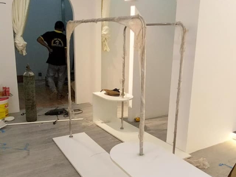 Khung treo đồ inox Long Khánh