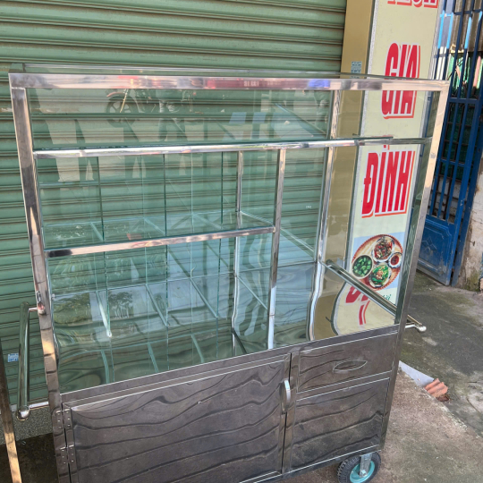 Xe bán hàng inox long khánh