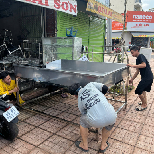 Máng công nghiệp inox Long Khánh