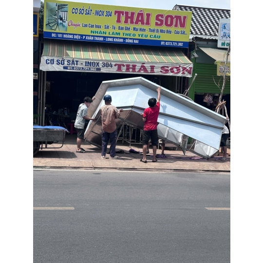 Quầy pha chế - inox long khánh