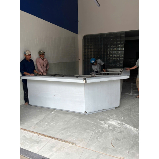 Quầy pha chế - inox long khánh